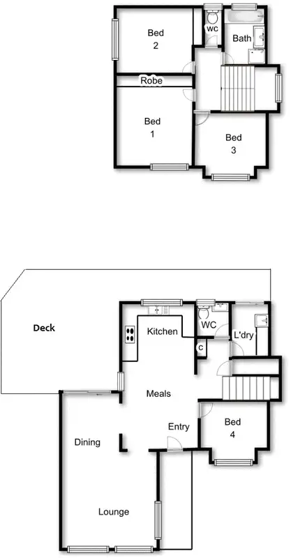 Floorplan of Homely house listing, 6 Eungella Street, Duffy ACT 2611