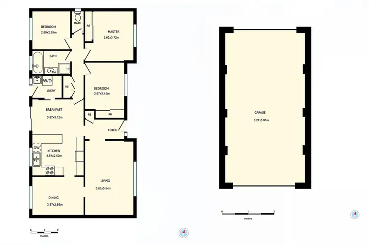Floorplan of Homely house listing, 52 Barraclough Crescent, Monash ACT 2904