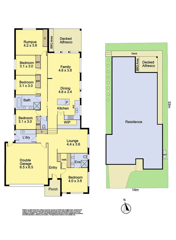 Floorplan of Homely house listing, 62 Peterborough Drive, Doreen VIC 3754