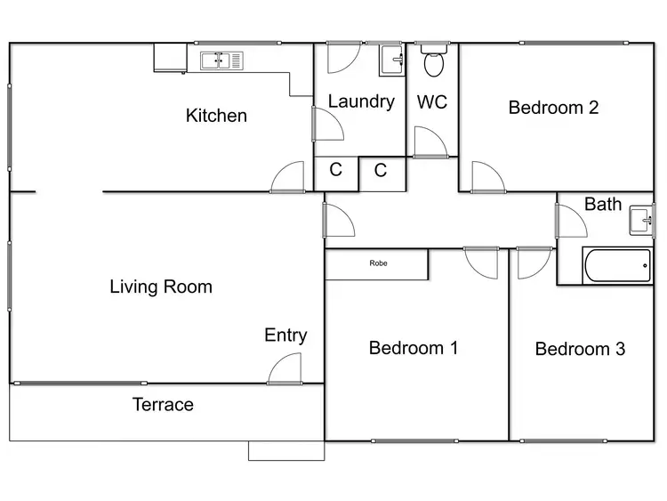Floorplan of Homely house listing, 10 Street Place, Watson ACT 2602