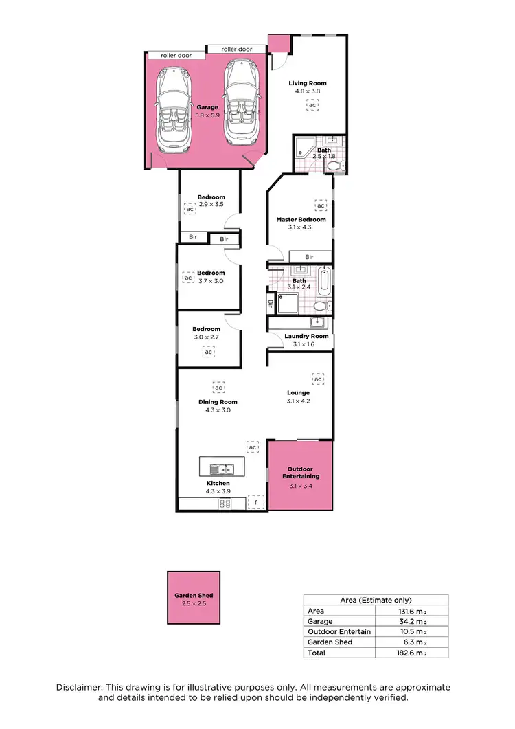 Floorplan of Homely house listing, 50b Hartley Road, Flinders Park SA 5025