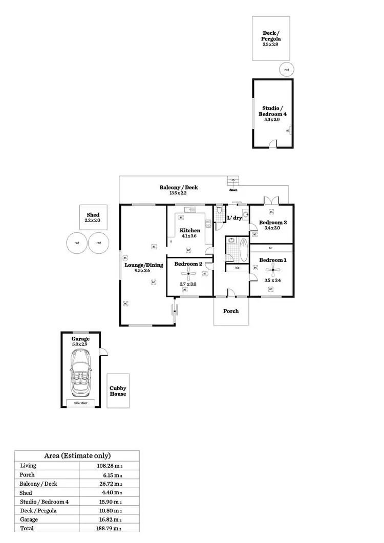 Floorplan of Homely house listing, 51 Waite Street, Blackwood SA 5051