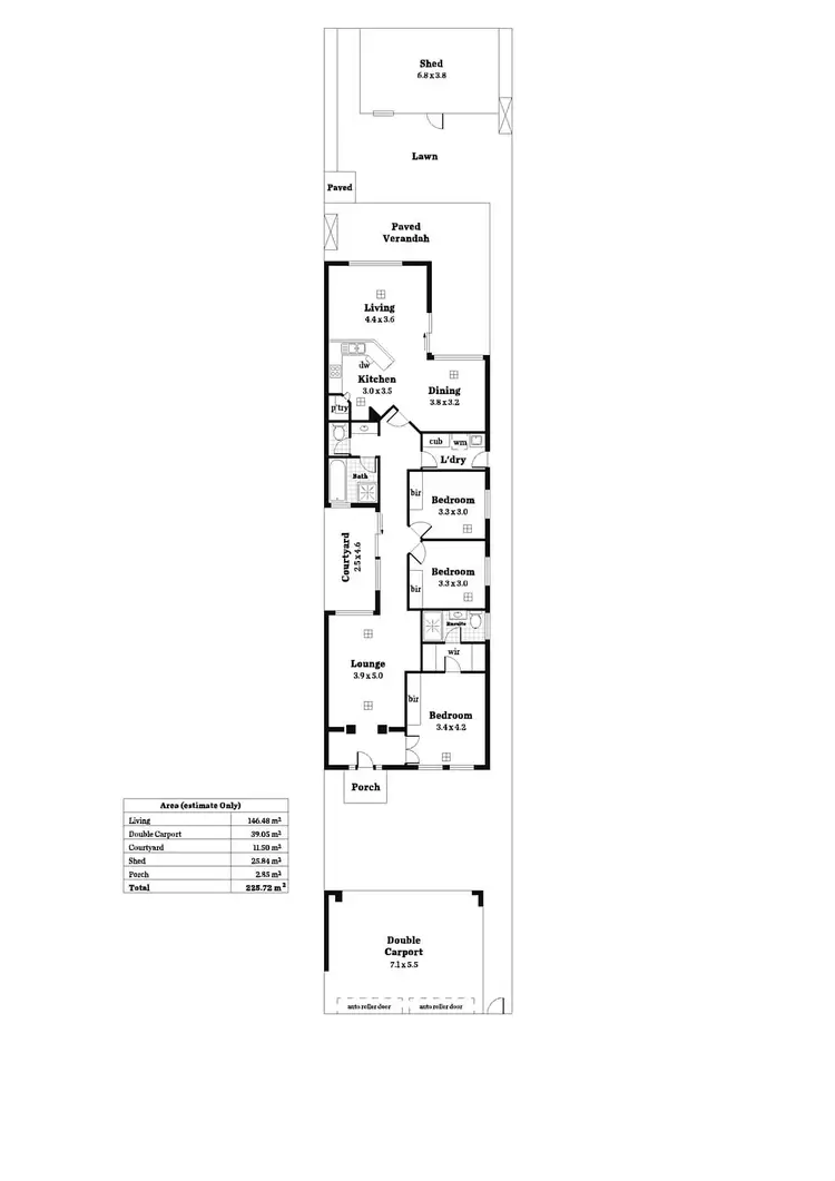 Floorplan of Homely house listing, 37A Haig Street, Netherby SA 5062