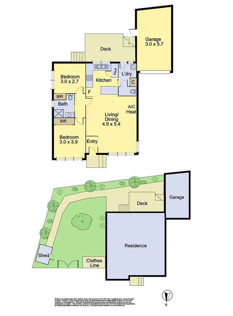 Floorplan of Homely unit listing, 3/140-144 Watsonia Road, Watsonia VIC 3087
