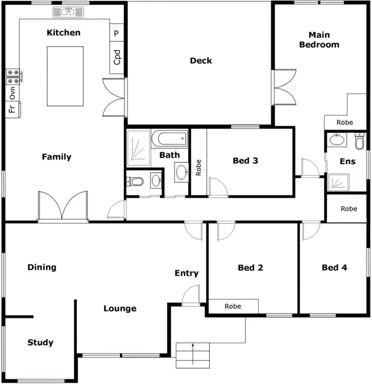Floorplan of Homely house listing, 28 Berry Street, Downer ACT 2602