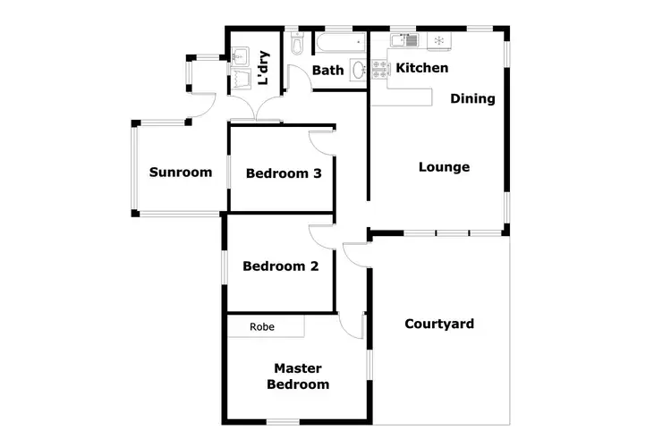 Floorplan of Homely house listing, 6 Kieran Place, Holt ACT 2615