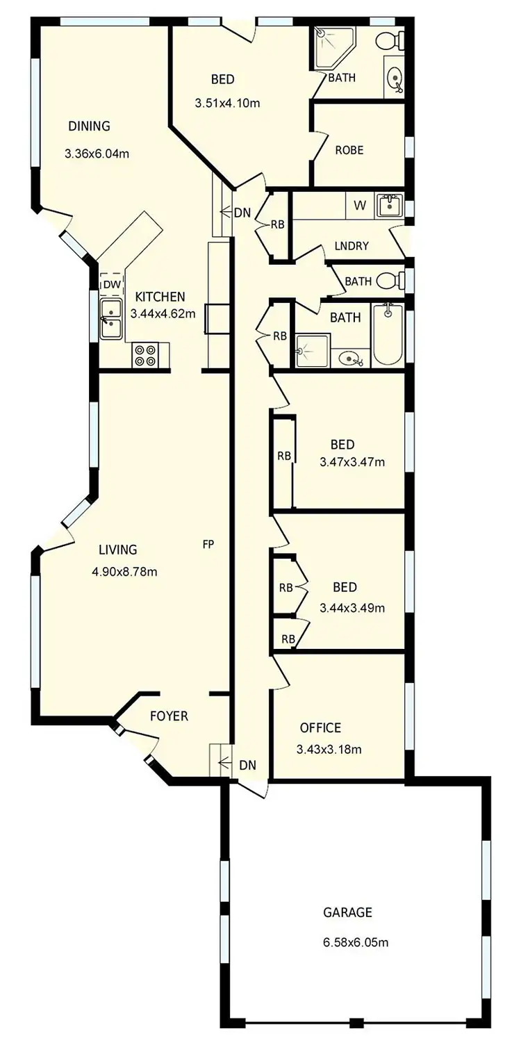 Floorplan of Homely house listing, 20 Taylor Place, Greenleigh NSW 2620