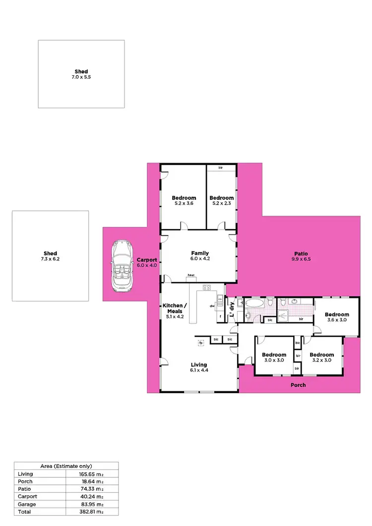 Floorplan of Homely house listing, 75 Swamp Road, Uraidla SA 5142