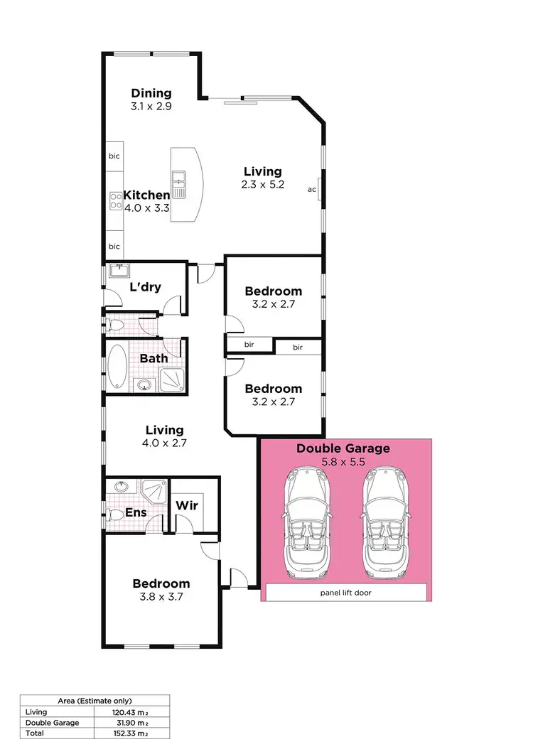 Floorplan of Homely house listing, 19 Mansfield Road, Northfield SA 5085