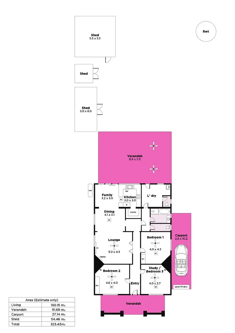 Floorplan of Homely house listing, 27 Balfour Street, Nailsworth SA 5083