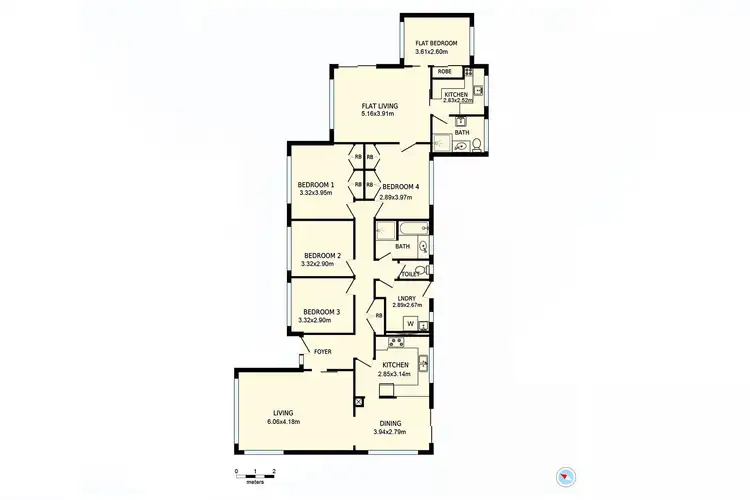 Floorplan of Homely house listing, 4 Verco Street, Hackett ACT 2602