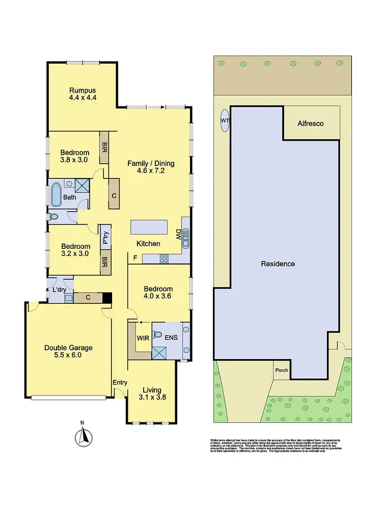 Floorplan of Homely house listing, 42 Yellow Brick Road, Doreen VIC 3754