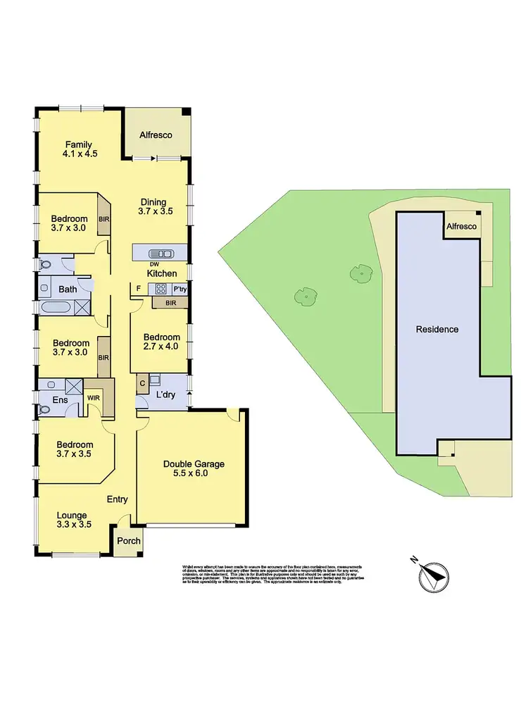 Floorplan of Homely house listing, 1 Kakadu View, South Morang VIC 3752