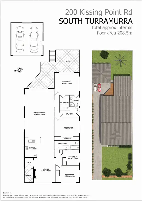 Floorplan of Homely house listing, 200 Kissing Point Road, Turramurra NSW 2074