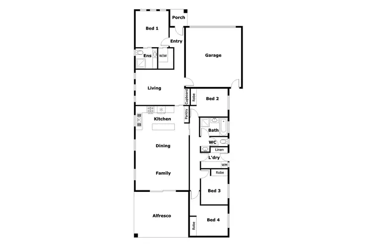 Floorplan of Homely house listing, 15 Isabel Flick Street, Bonner ACT 2914