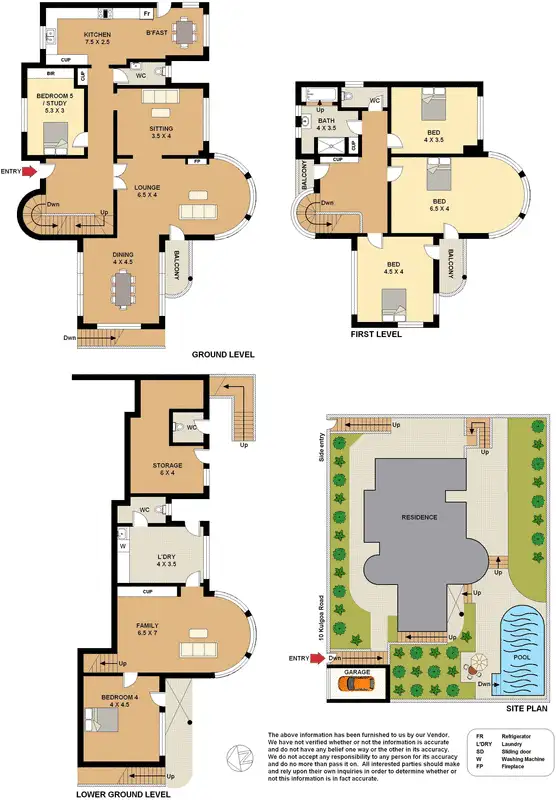Floorplan of Homely house listing, 10 Kulgoa Road, Bellevue Hill NSW 2023