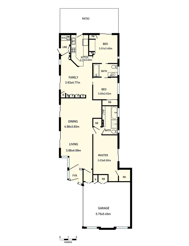 Floorplan of Homely house listing, 3 Lockyer Street, Griffith ACT 2603