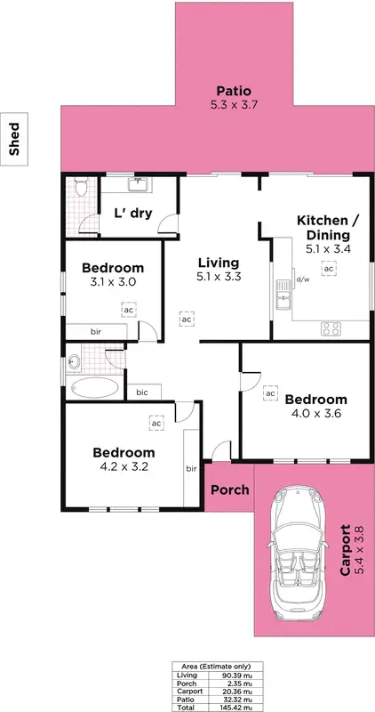 Floorplan of Homely house listing, 9 Ruthven Avenue, Magill SA 5072