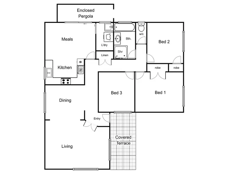 Floorplan of Homely house listing, 67 Carlile Street, Evatt ACT 2617