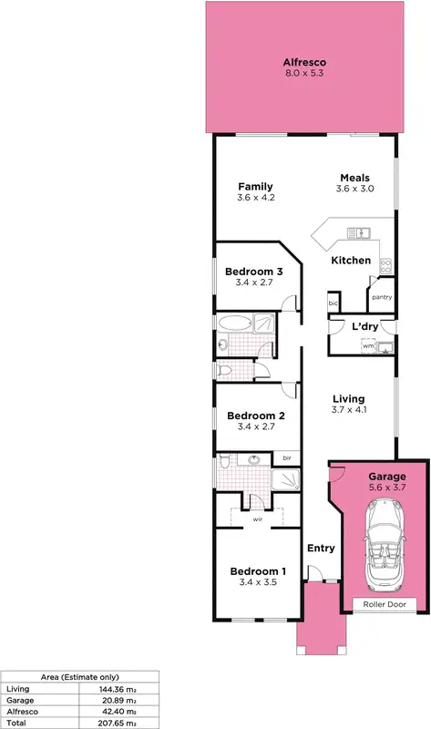 Floorplan of Homely house listing, 9 Turnbull Road, Enfield SA 5085