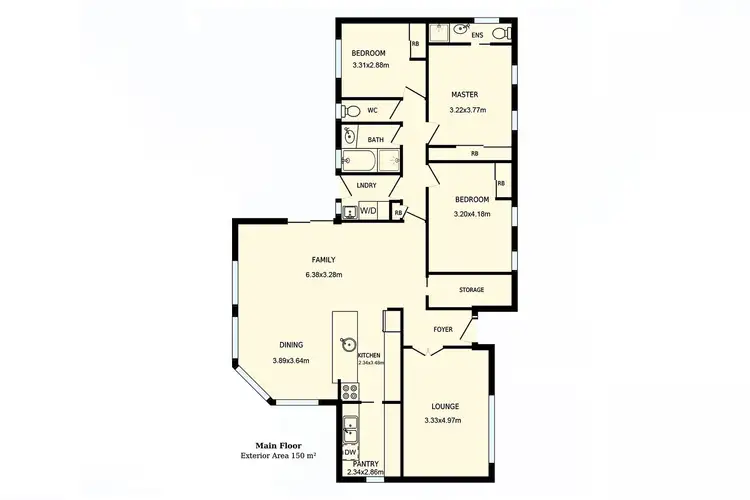 Floorplan of Homely house listing, 19 Shenton Crescent, Stirling ACT 2611