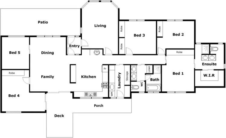 Floorplan of Homely house listing, 35 Lakeview Drive, Murrumbateman NSW 2582