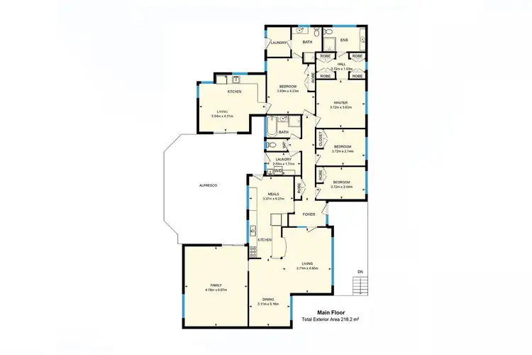 Floorplan of Homely house listing, 2 Thornton Place, Spence ACT 2615