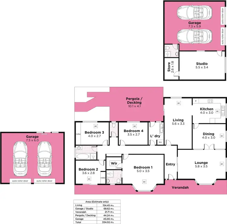 Floorplan of Homely house listing, 2A Model Avenue, Athelstone SA 5076