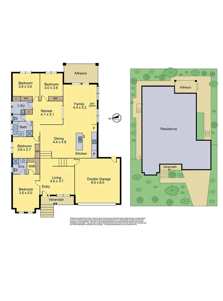 Floorplan of Homely house listing, 14 Bear Crescent, Doreen VIC 3754