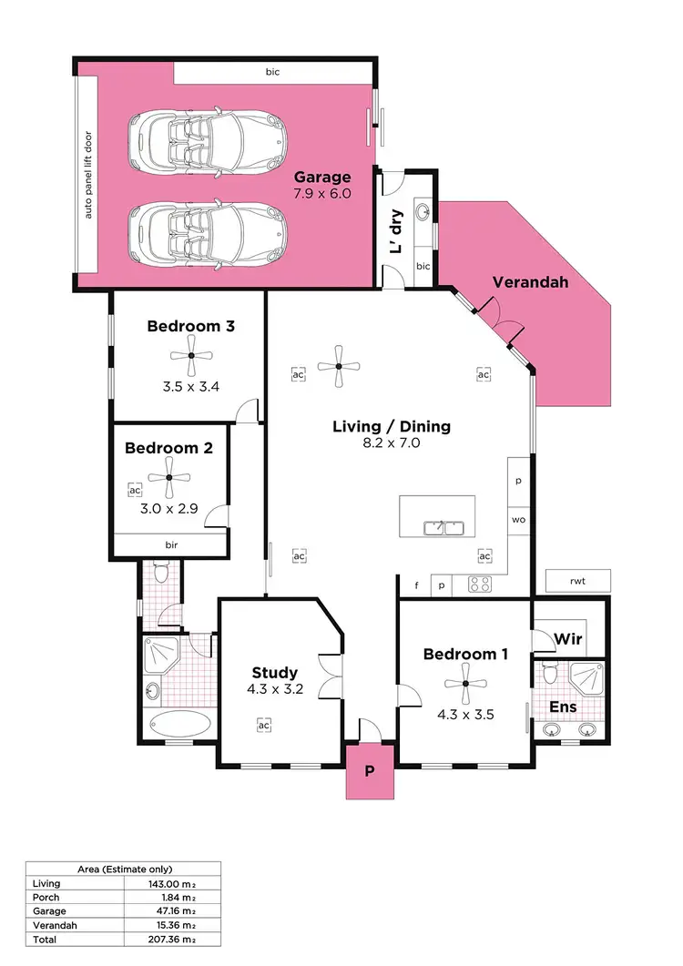 Floorplan of Homely house listing, 25A Tarlton  Street, Somerton Park SA 5044