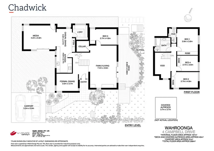 Floorplan of Homely house listing, 4 Campbell Drive, Wahroonga NSW 2076