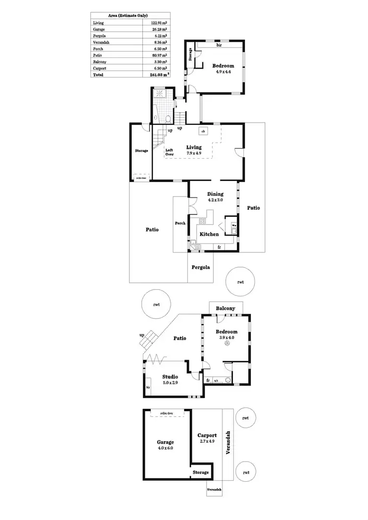 Floorplan of Homely house listing, 837 Montacute Road, Montacute SA 5134