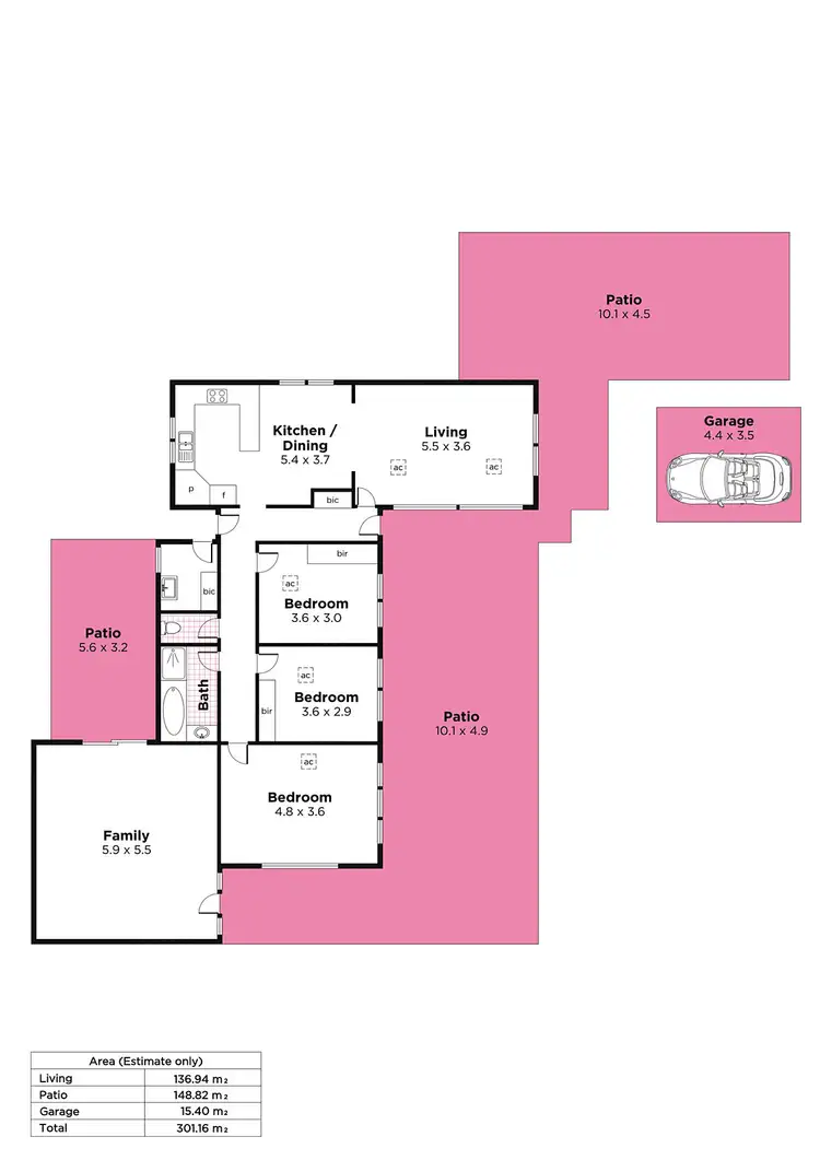 Floorplan of Homely house listing, 28 Victoria Parade, Darlington SA 5047