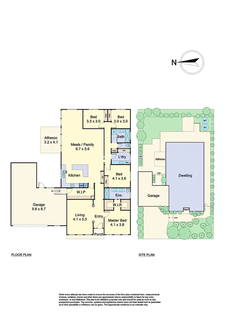Floorplan of Homely house listing, 21 The Saddle, Doreen VIC 3754