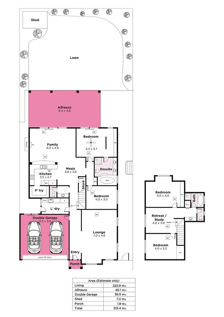 Floorplan of Homely house listing, 27 Yarmouth Street, South Brighton SA 5048