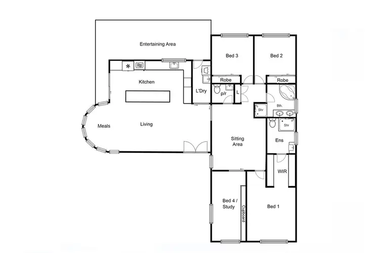 Floorplan of Homely house listing, 26 Freda Bennett Circuit, Nicholls ACT 2913