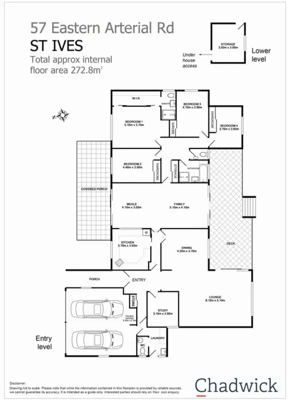 Floorplan of Homely house listing, 57 Eastern Arterial Road, St Ives NSW 2075