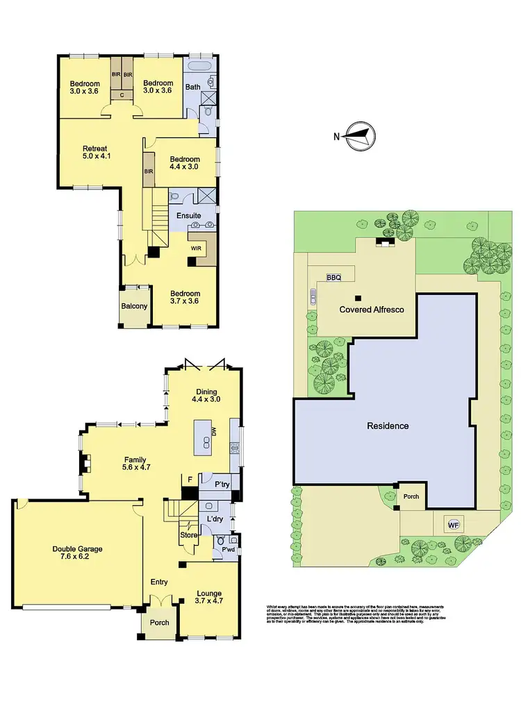 Floorplan of Homely house listing, 15 Riberry Crescent, Mernda VIC 3754