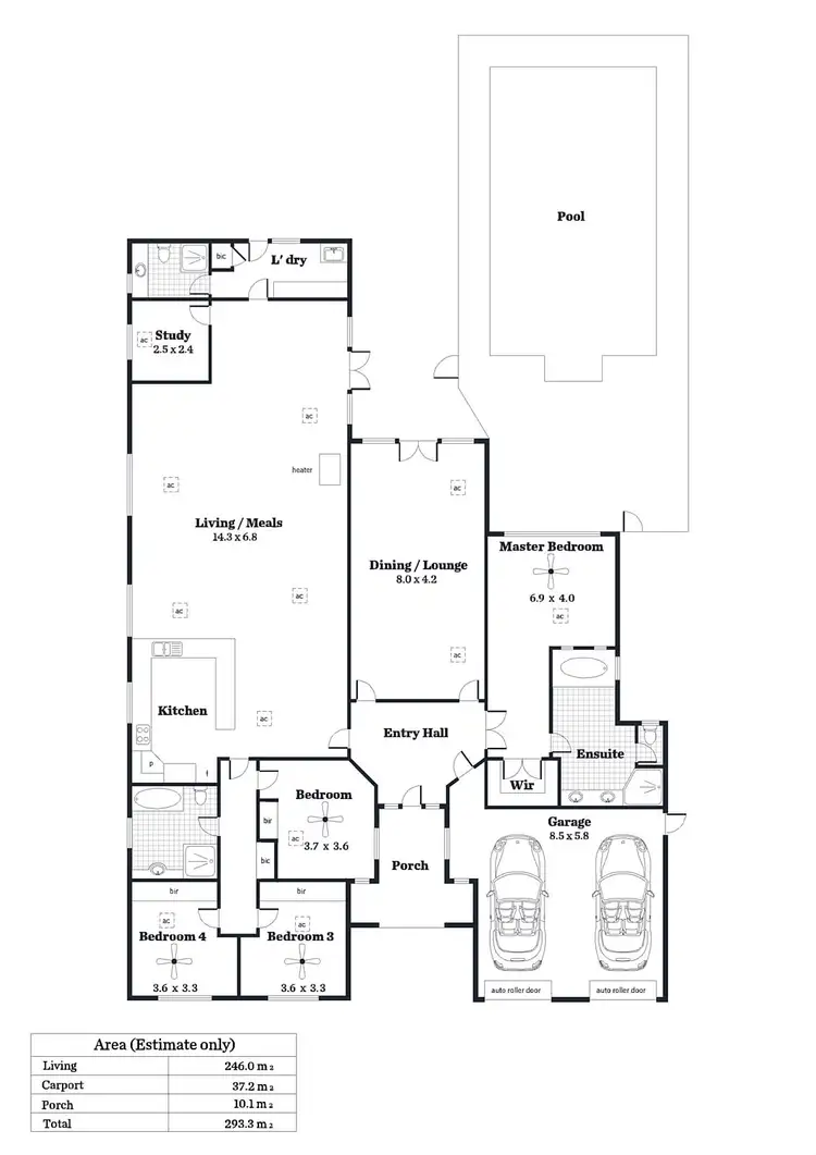 Floorplan of Homely house listing, 17 Hereford Avenue, Trinity Gardens SA 5068