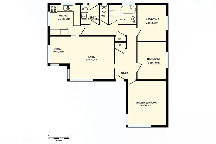 Floorplan of Homely house listing, 13 Andrews Street, Watson ACT 2602