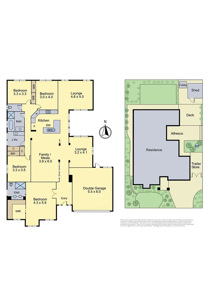 Floorplan of Homely house listing, 194 Hazel Glen Drive, Doreen VIC 3754