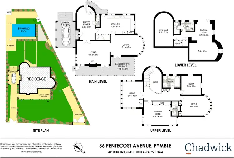 Floorplan of Homely house listing, 56 Pentecost Avenue, Pymble NSW 2073