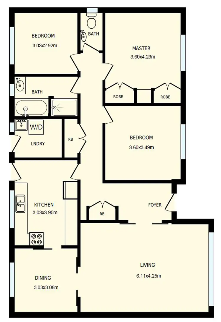 Floorplan of Homely house listing, 25 Blair Street, Watson ACT 2602