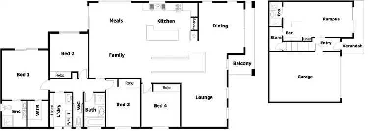 Floorplan of Homely house listing, 11 Walter Crocker Crescent, Casey ACT 2913