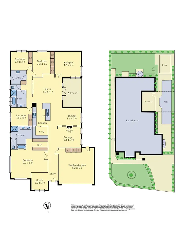 Floorplan of Homely house listing, 42 David Hockney Drive, Diamond Creek VIC 3089