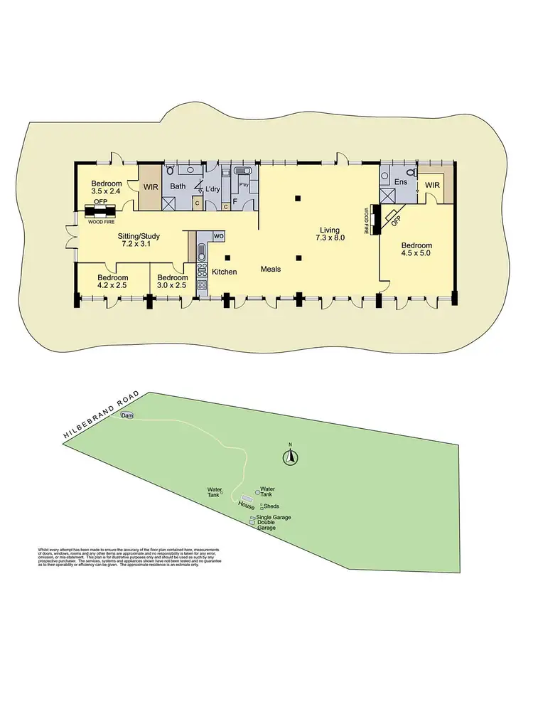 Floorplan of Homely house listing, 270 Hildebrand Road, Cottles Bridge VIC 3099