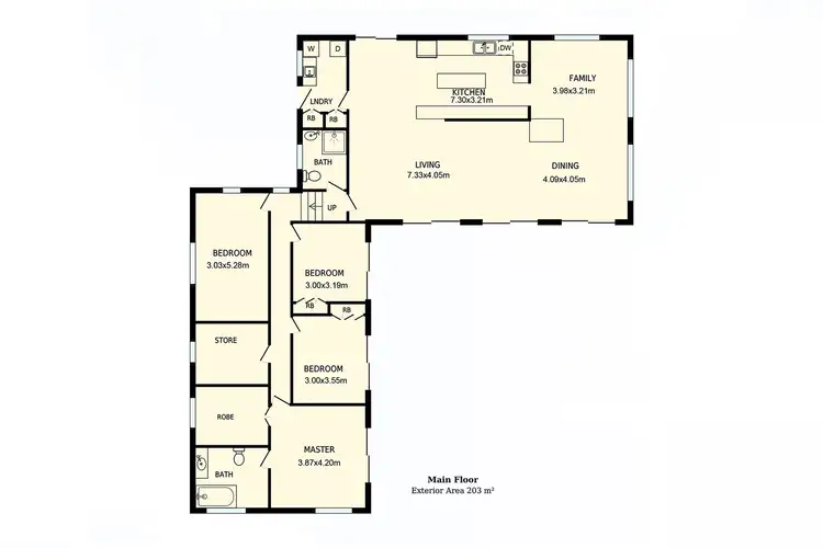 Floorplan of Homely house listing, 35 Bainton Crescent, Melba ACT 2615