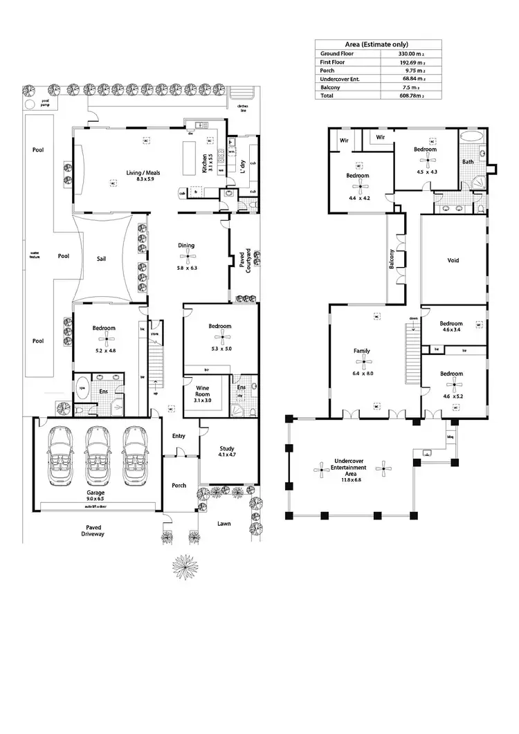 Floorplan of Homely house listing, 3 Mitchell Street, Hyde Park SA 5061