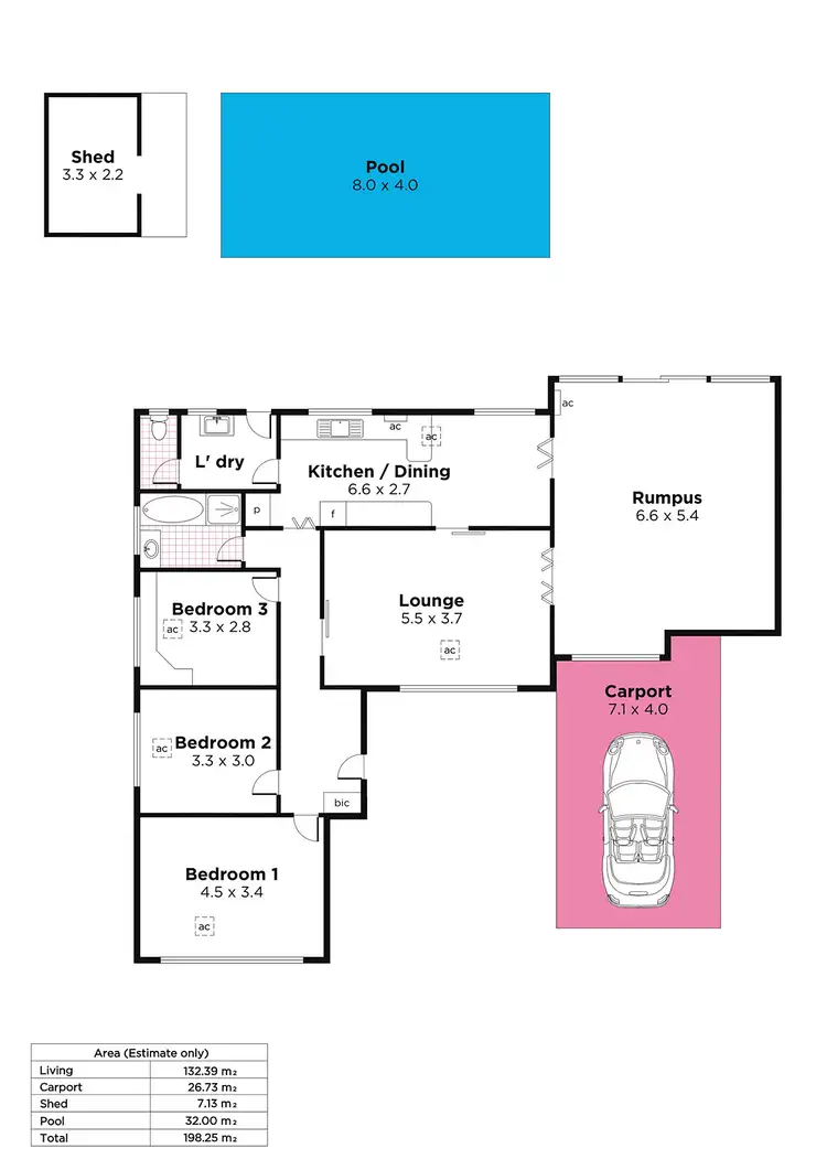 Floorplan of Homely house listing, 11 Carnegie Crescent, Netley SA 5037
