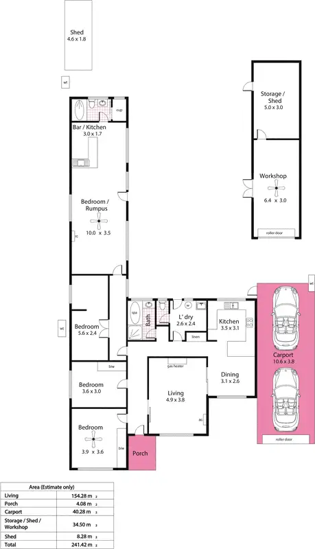 Floorplan of Homely house listing, 26 Duncan Street, Sturt SA 5047